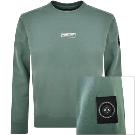 Marshall Artist Siren Box Sweatshirt Purple Mainline Menswear Denmark